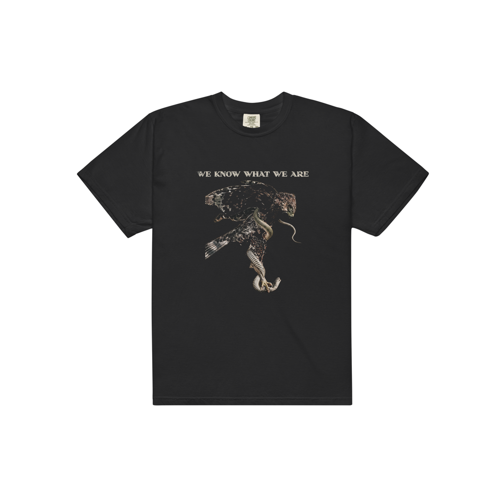 We Know What We Are Eagle & Serpent Unisex Tee