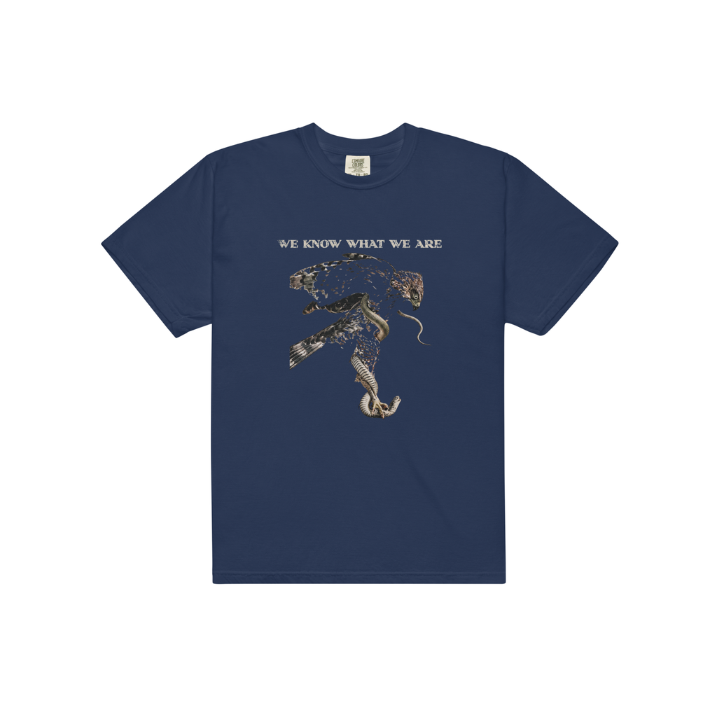 We Know What We Are Eagle & Serpent Unisex Tee