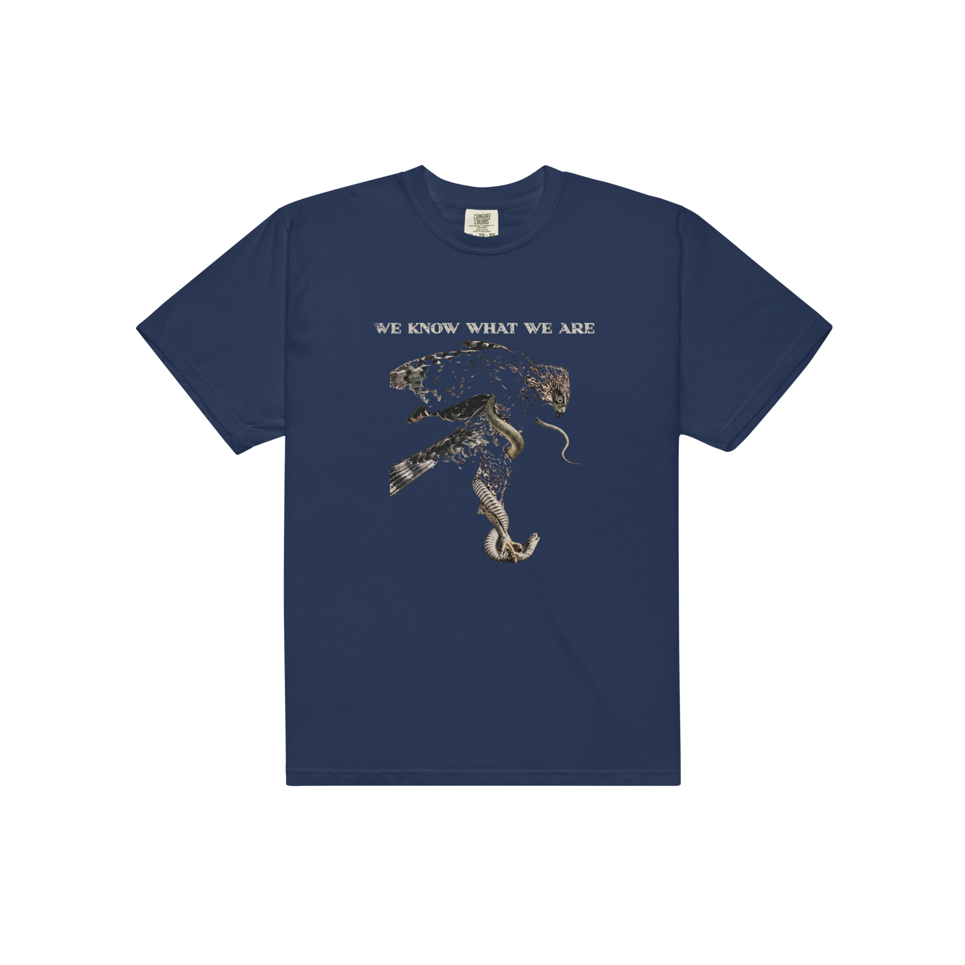 We Know What We Are Eagle & Serpent Unisex Tee