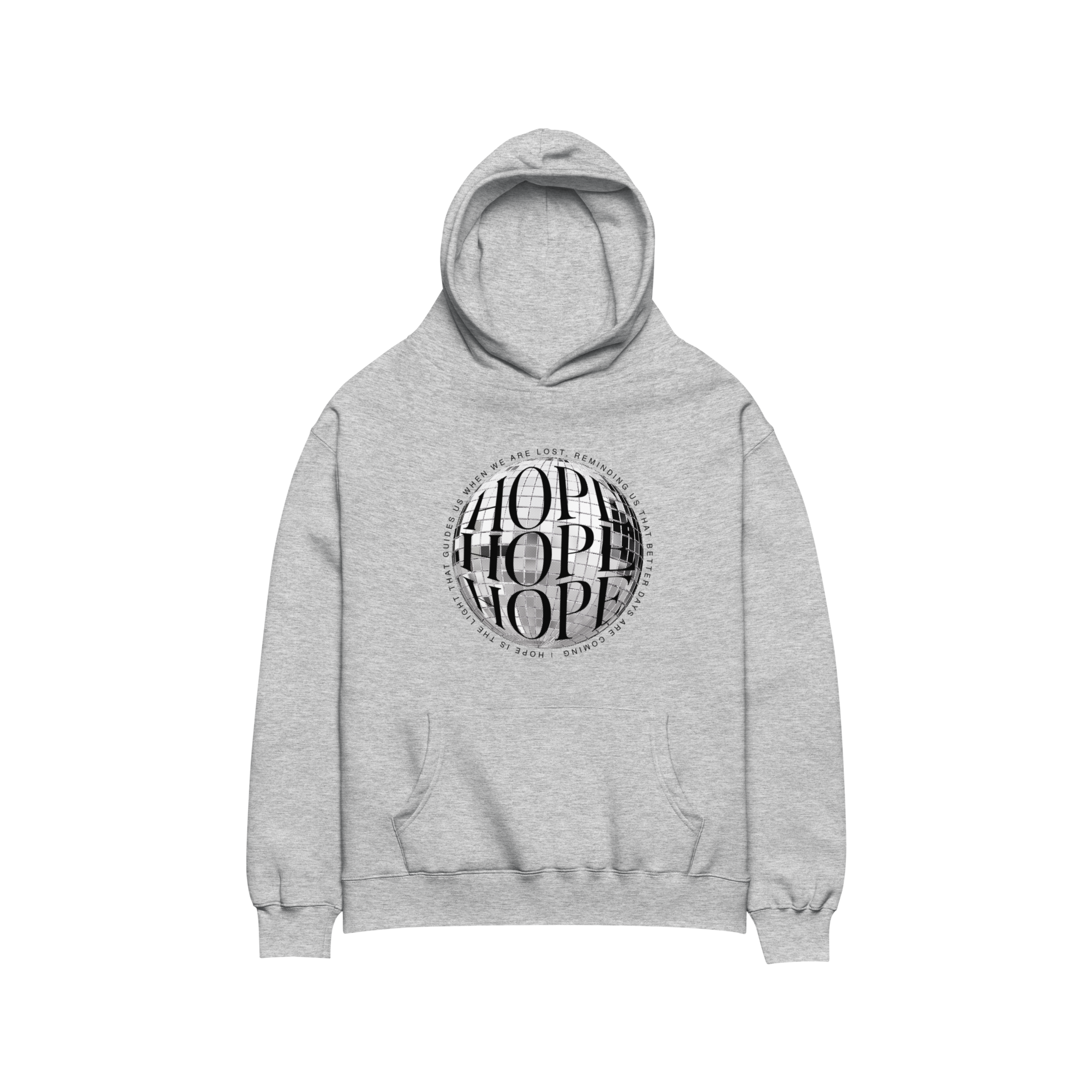 Hope Disco Unisex Oversized Hoodie