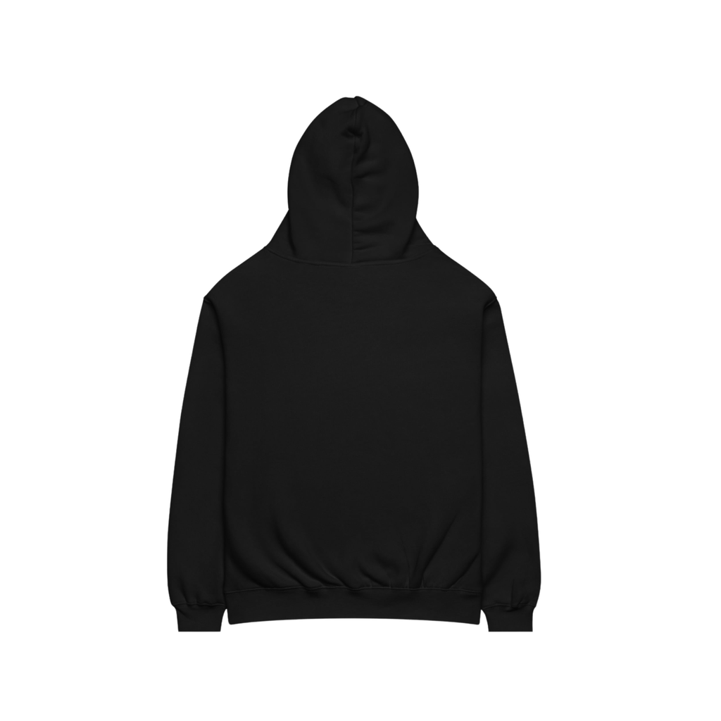 Pomegranate & Arabic Script Unisex Oversized Hoodie