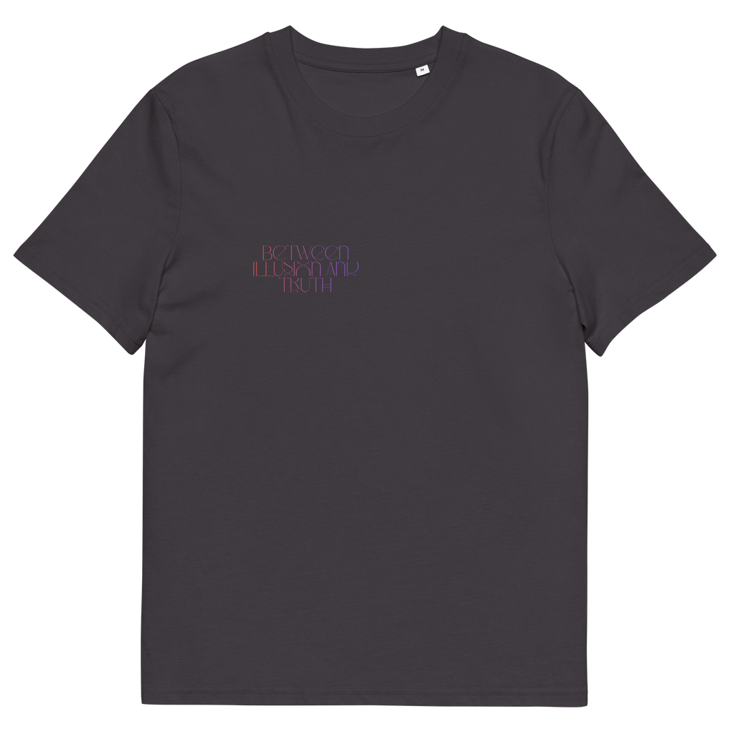 Between Illusion and Truth Graphic Tee – Grunge Dark Aesthetic Unisex T-Shirt