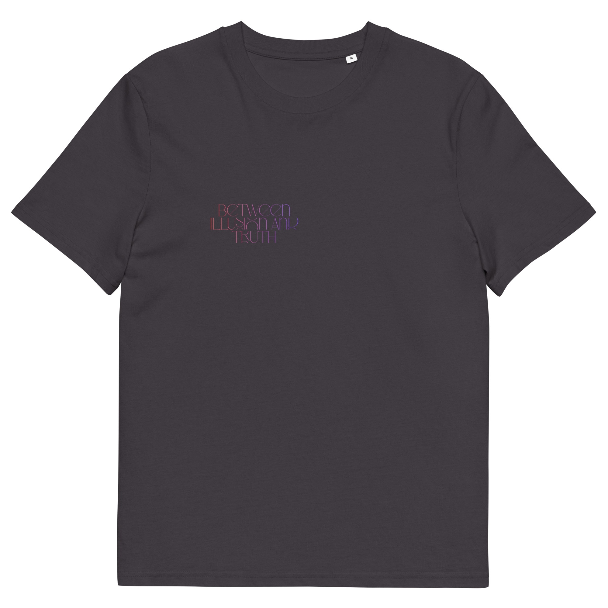 Between Illusion and Truth Graphic Tee – Grunge Dark Aesthetic Unisex T-Shirt