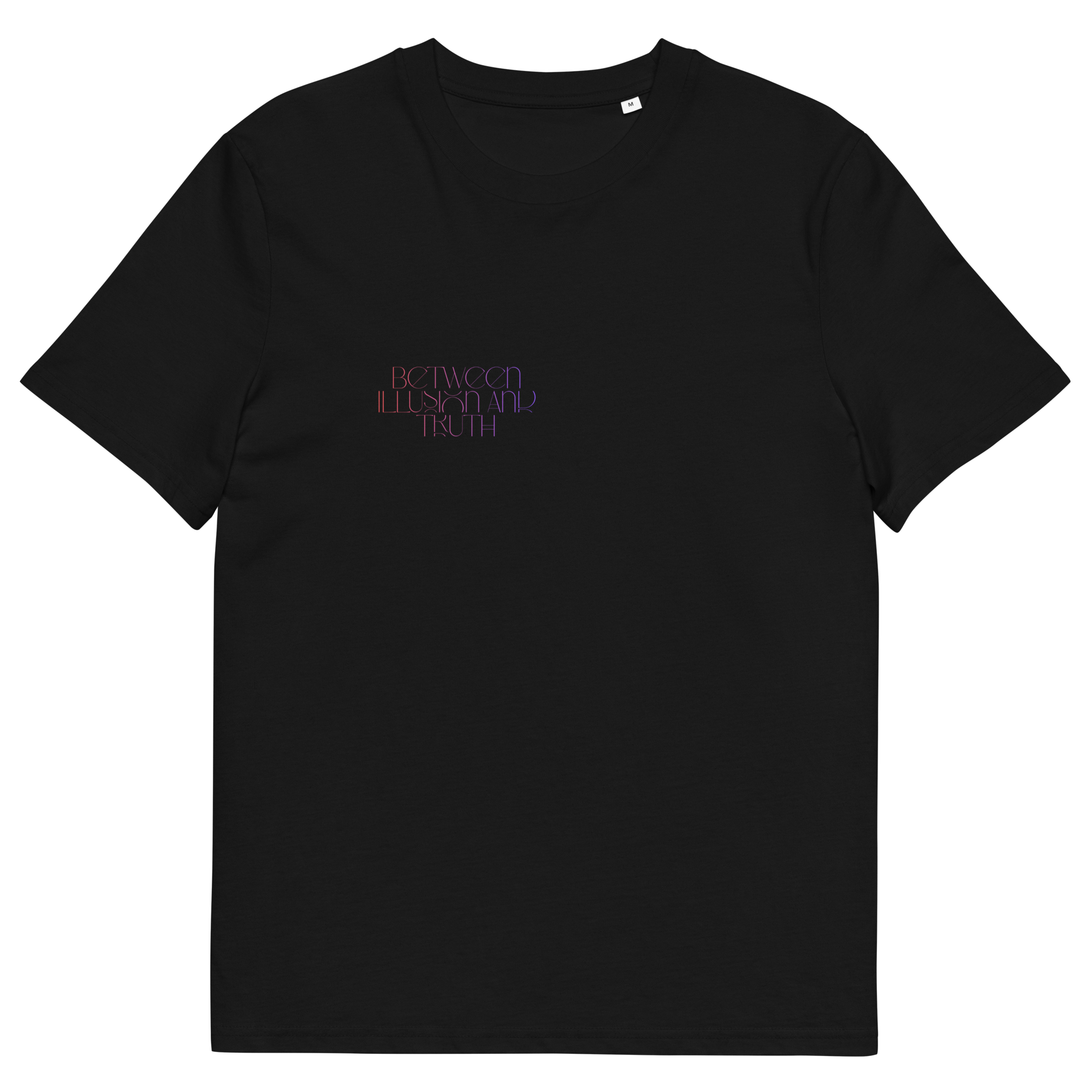 Between Illusion and Truth Graphic Tee – Grunge Dark Aesthetic Unisex T-Shirt