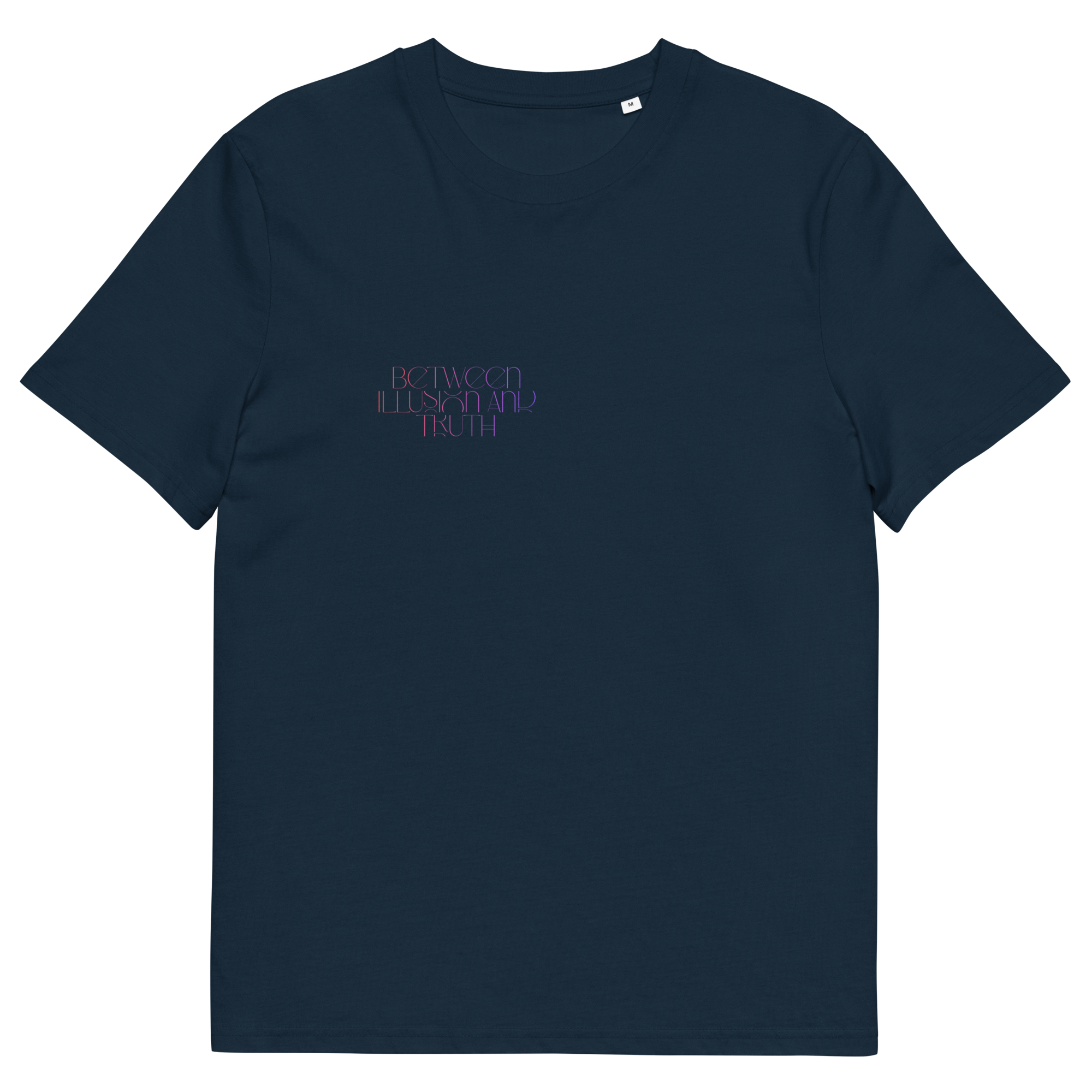 Between Illusion and Truth Graphic Tee – Grunge Dark Aesthetic Unisex T-Shirt