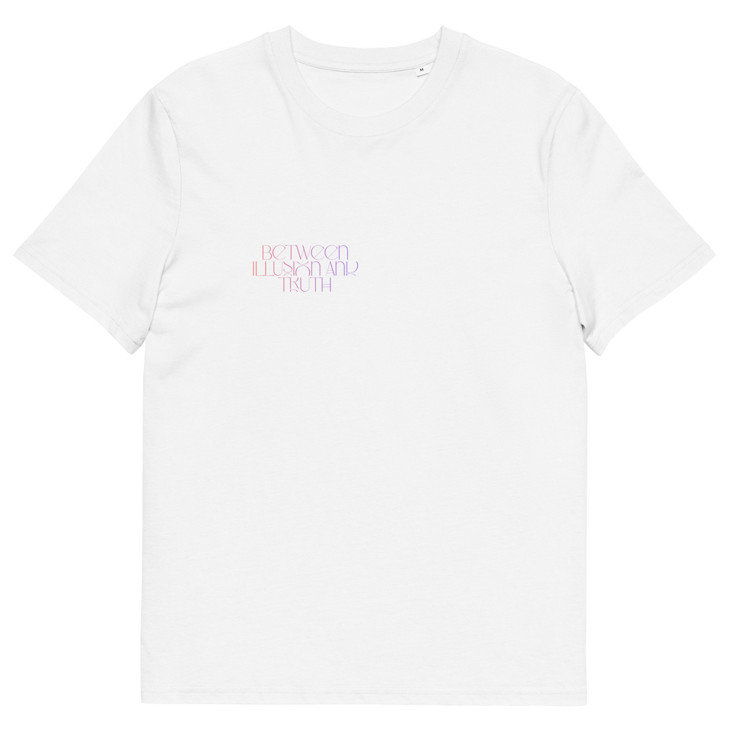 Between Illusion and Truth Graphic Tee – Grunge Dark Aesthetic Unisex T-Shirt